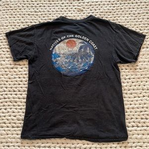 SANTA MONICA GOLDEN COAST VINTAGE T-SHIRT - size small/medium